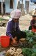 Vietnam: Tai women selling vegetables in the market at Thuan Chau (Thuận Châu), Son La (Sơn La) Province, Northwest Vietnam